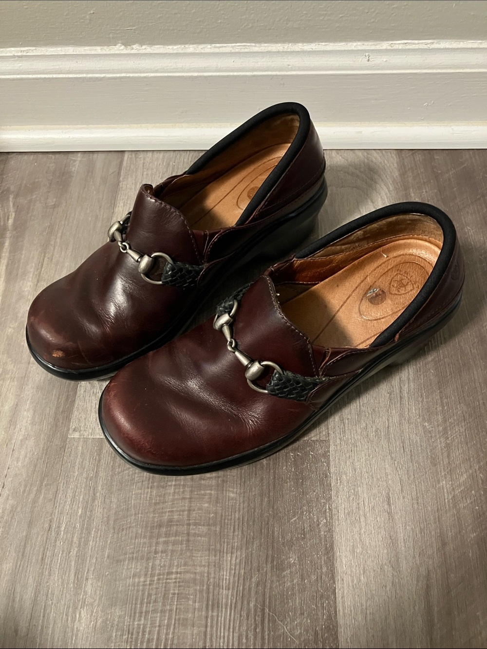 Ariat Del Mar Leather Clogs Womens 7.5